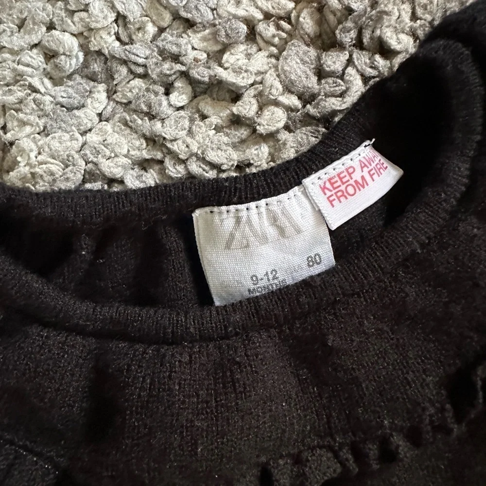 Zara black sweater